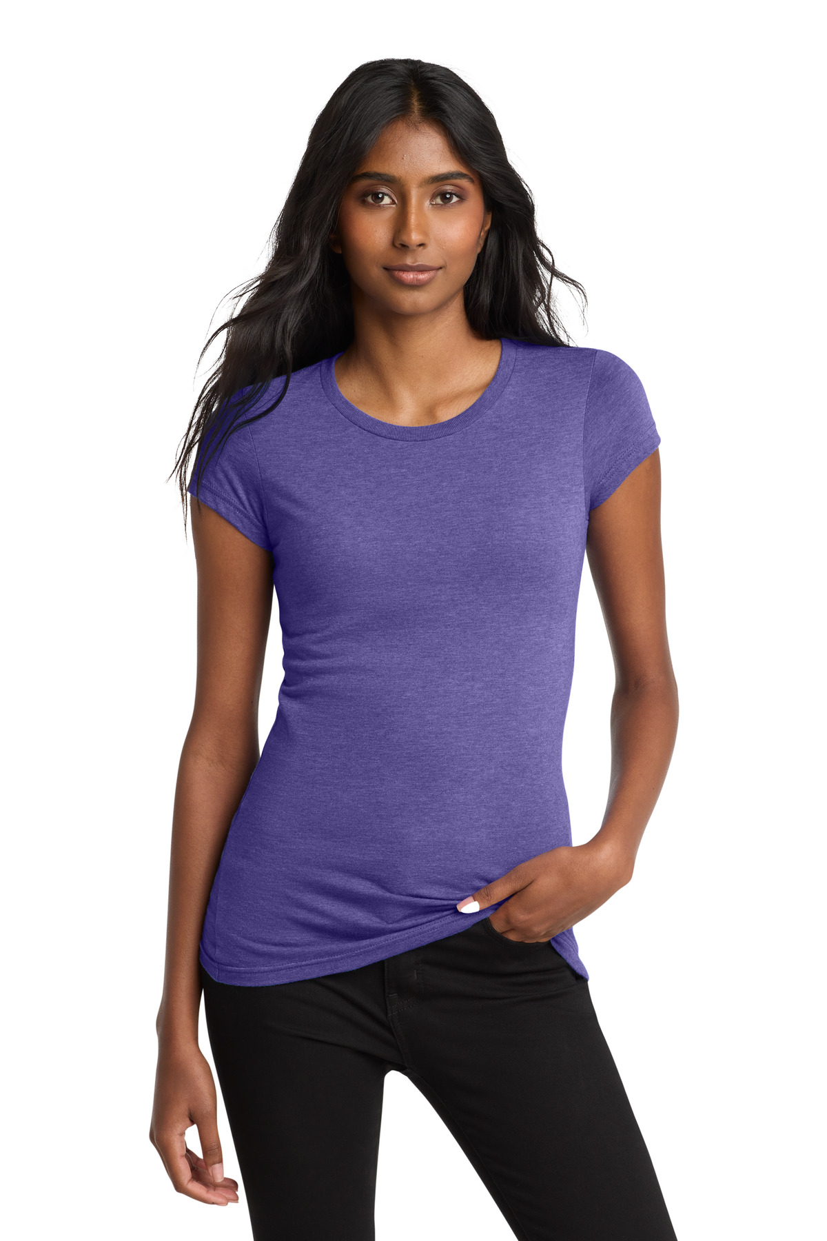 District Women's Fitted Very Important Tee . DT6001 117