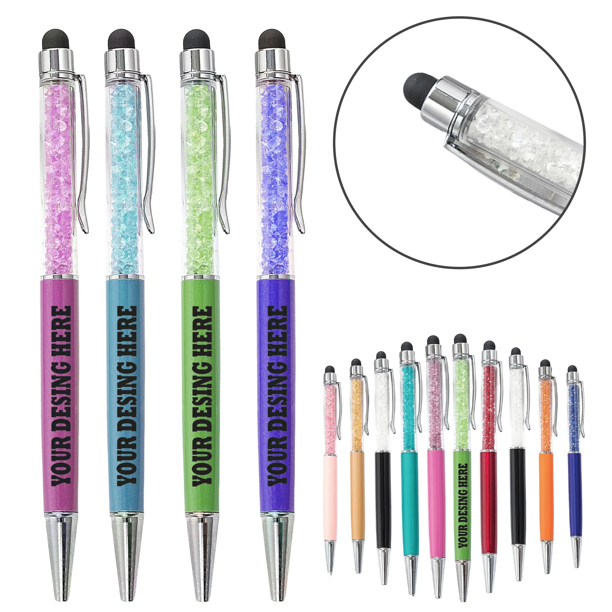 Dynamic Liquid Sand Ballpoint & Stylus Pen 4