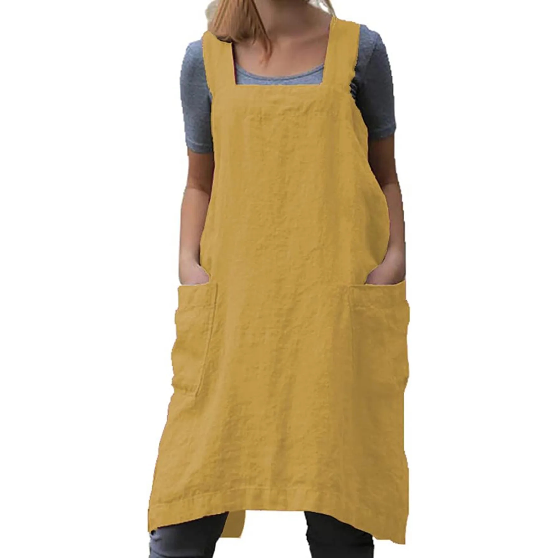 Cotton Linen Apron 6