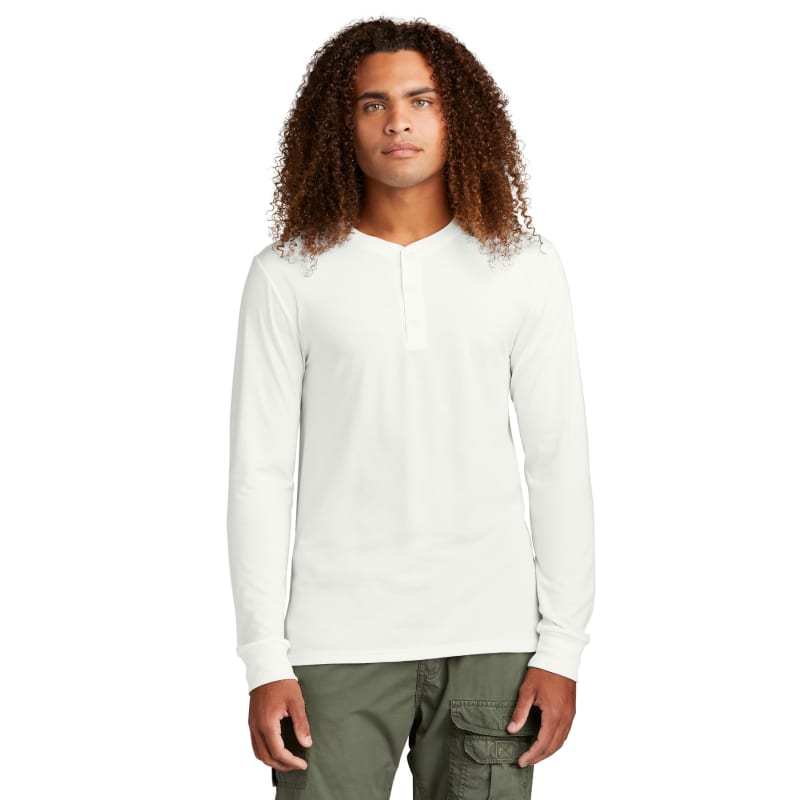 District Perfect Tri Long Sleeve Henley 11