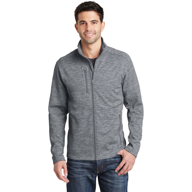 Port Authority Digi Stripe Fleece Jacket. 2