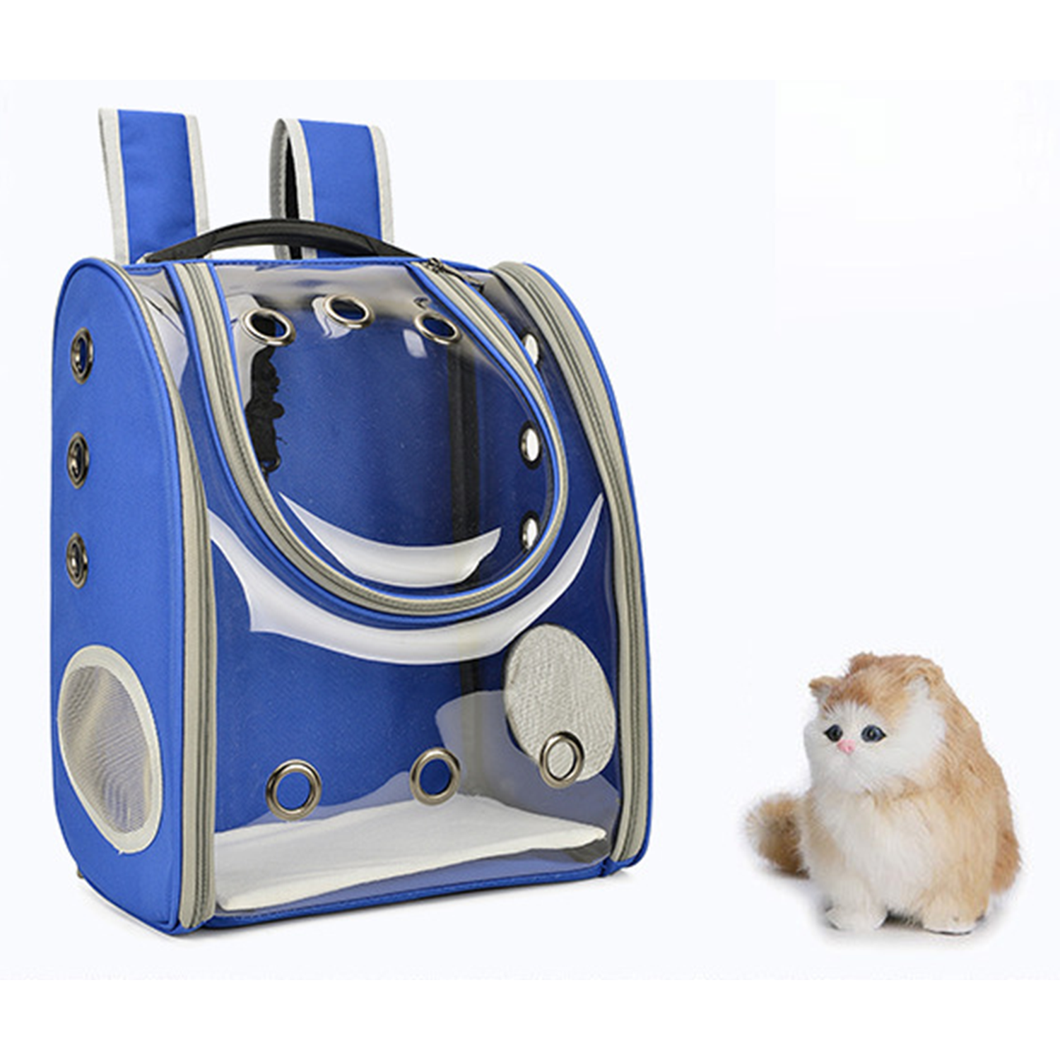 PVC Transparent Pet Space Backpack 4