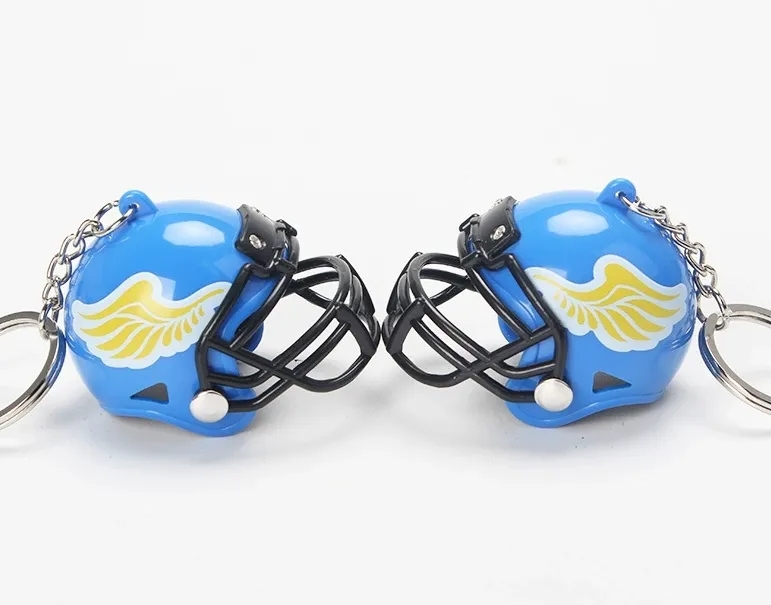 Mini Football Helmet Keychain 1