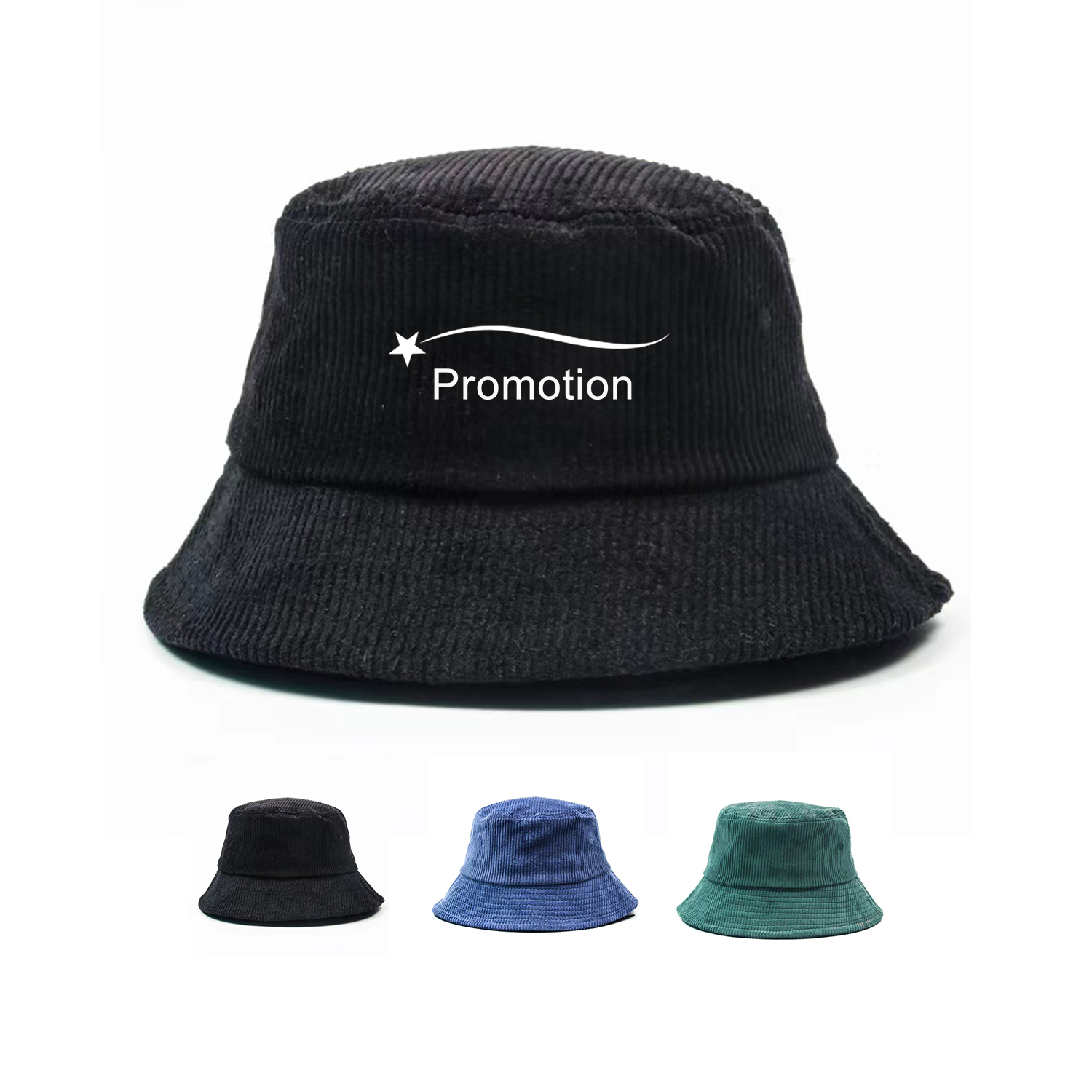 Corduroy Bucket Hat 1