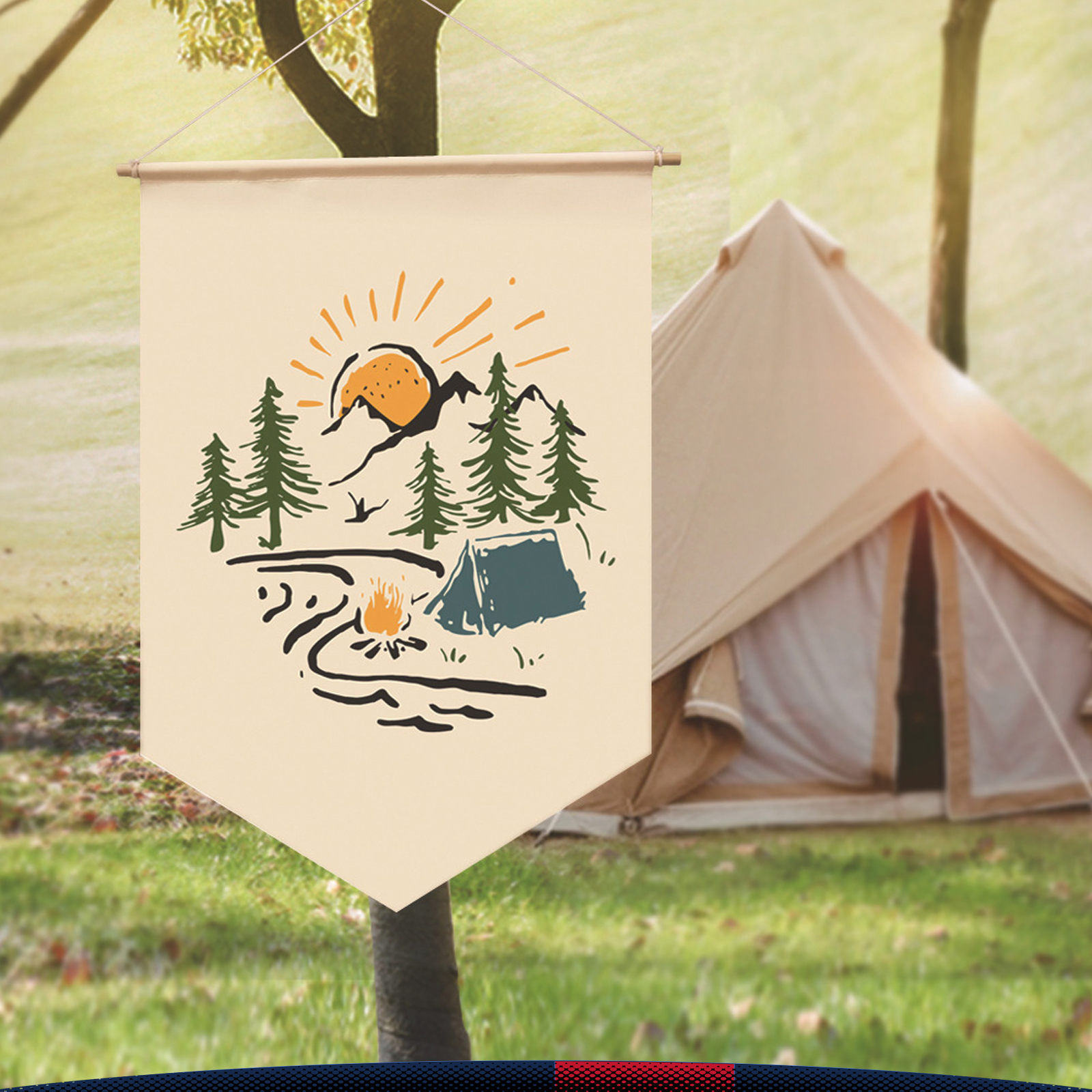 Auna Camping Flag 5