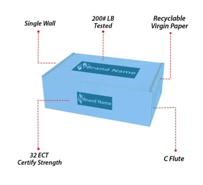 Mailer Boxes - Brown (Printed) 3