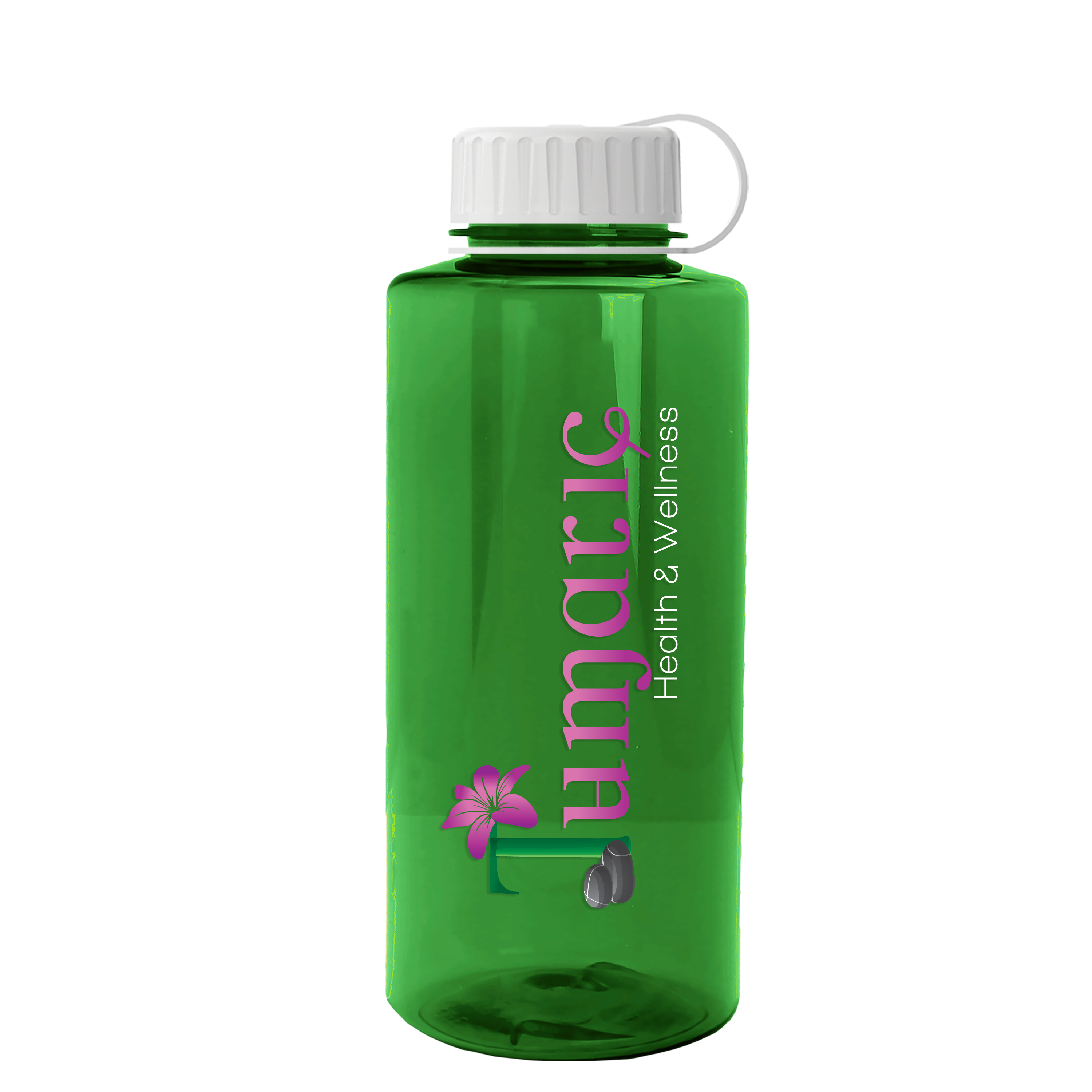 Garyline® Mountaineer Tritan® Bottle with Tethered Lid - 36 oz. 40