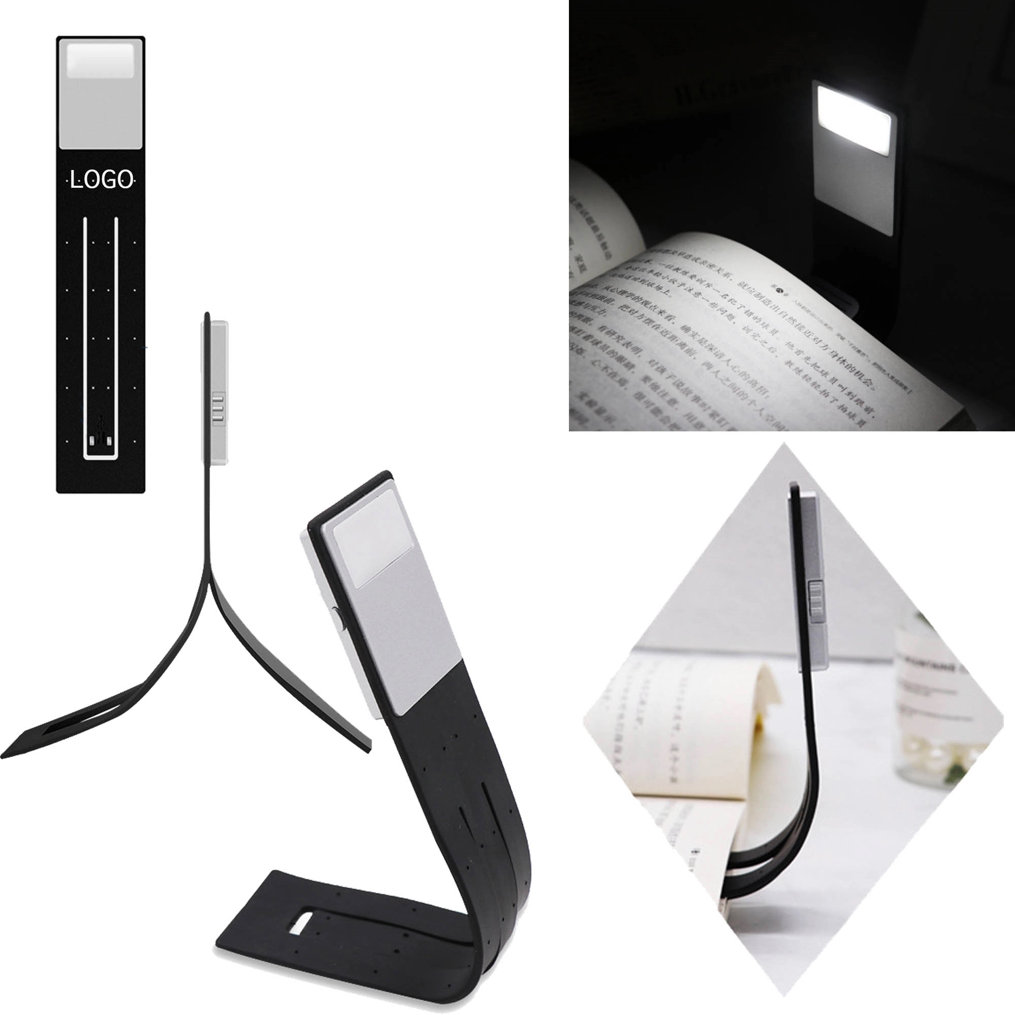 Flexible USB Rechargeable Book Laptop LED Light 1