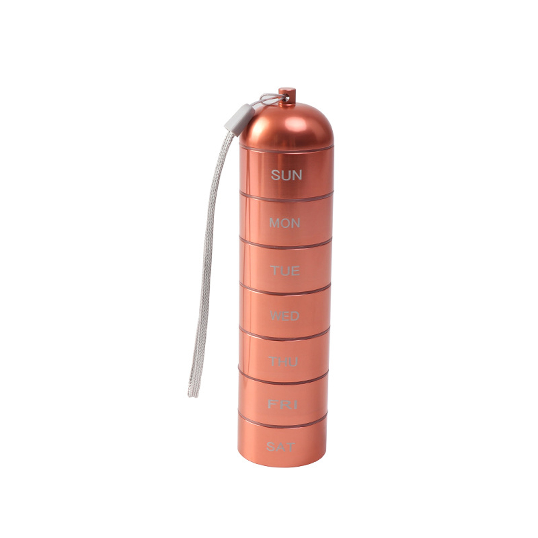 Stackable Aluminum Pill Organizer
