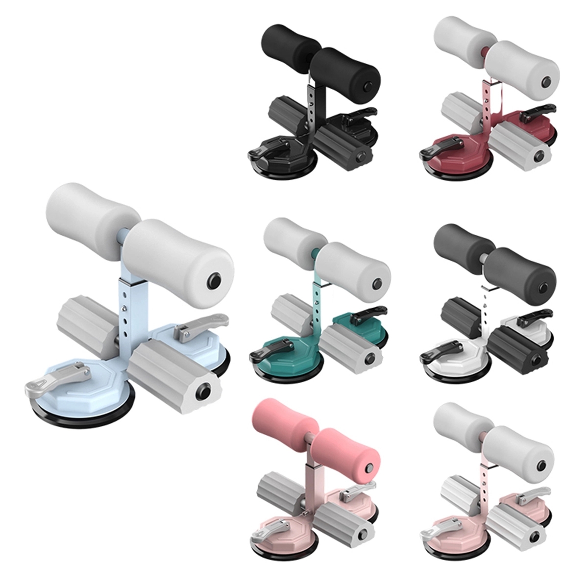 Portable Sit Up Assistant Device With 2 Strong Suction Cups 4