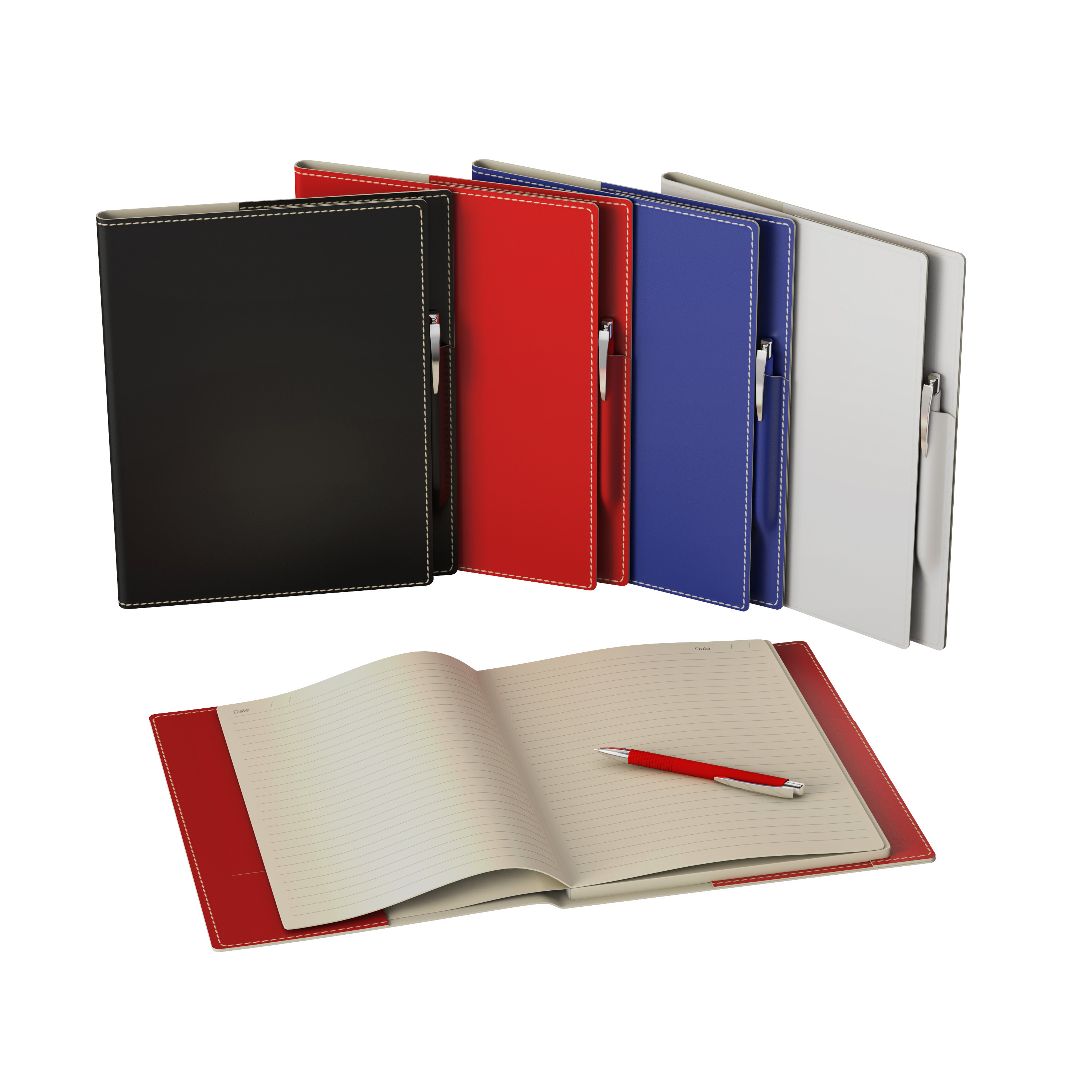 Bradford a4 refillable journal pen combo