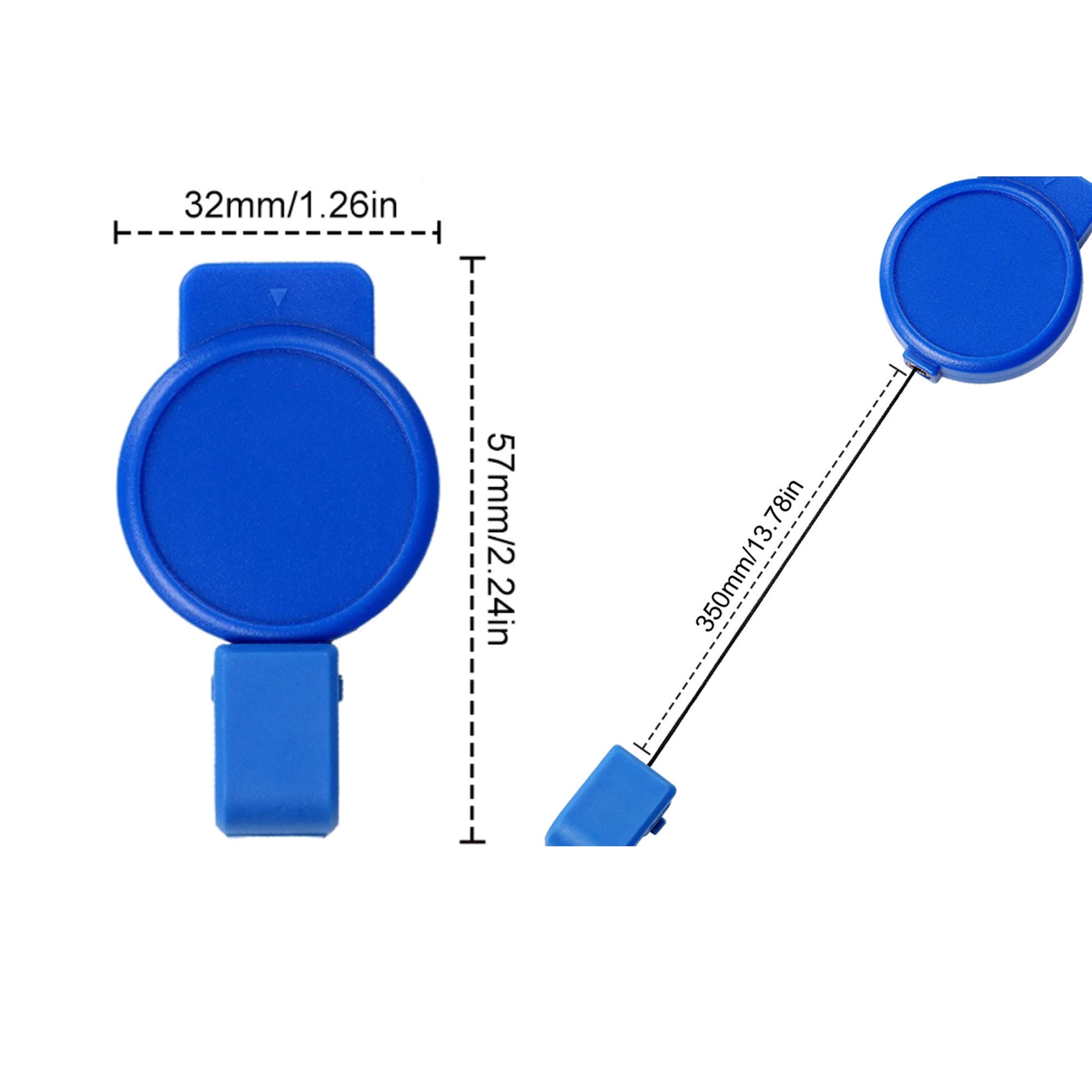 Retractable Badge Reel With ID Clip 4