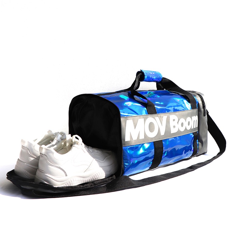 Yoga Laser PU Leather Fitness Bag 3