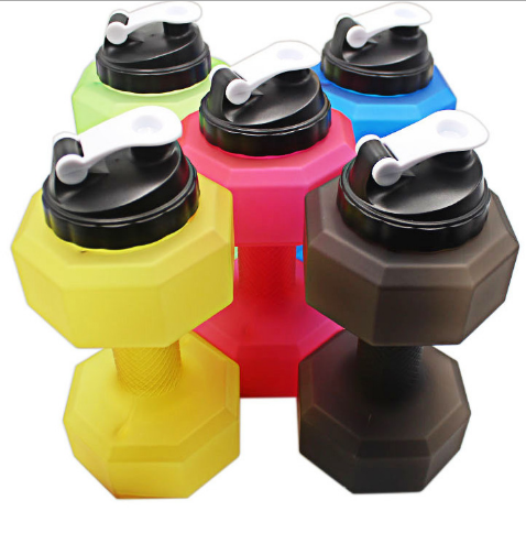 Dumbbell Shape Sport Water Bottle 8