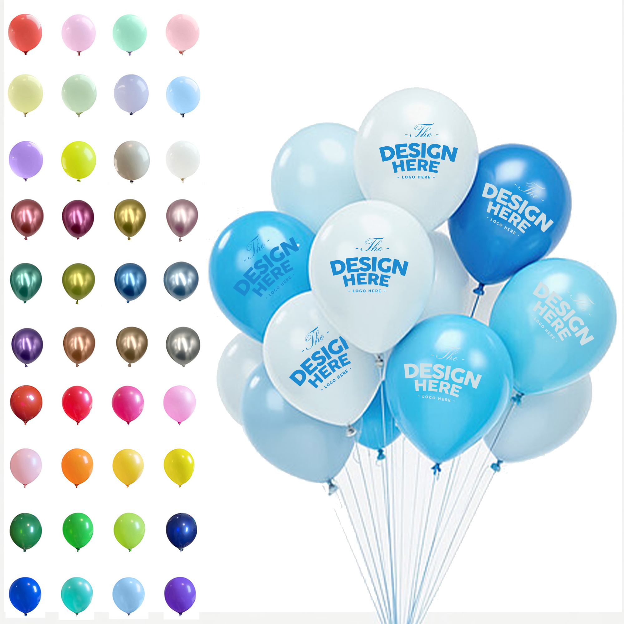 Custom Circular Latex Balloons Party Decorative 3