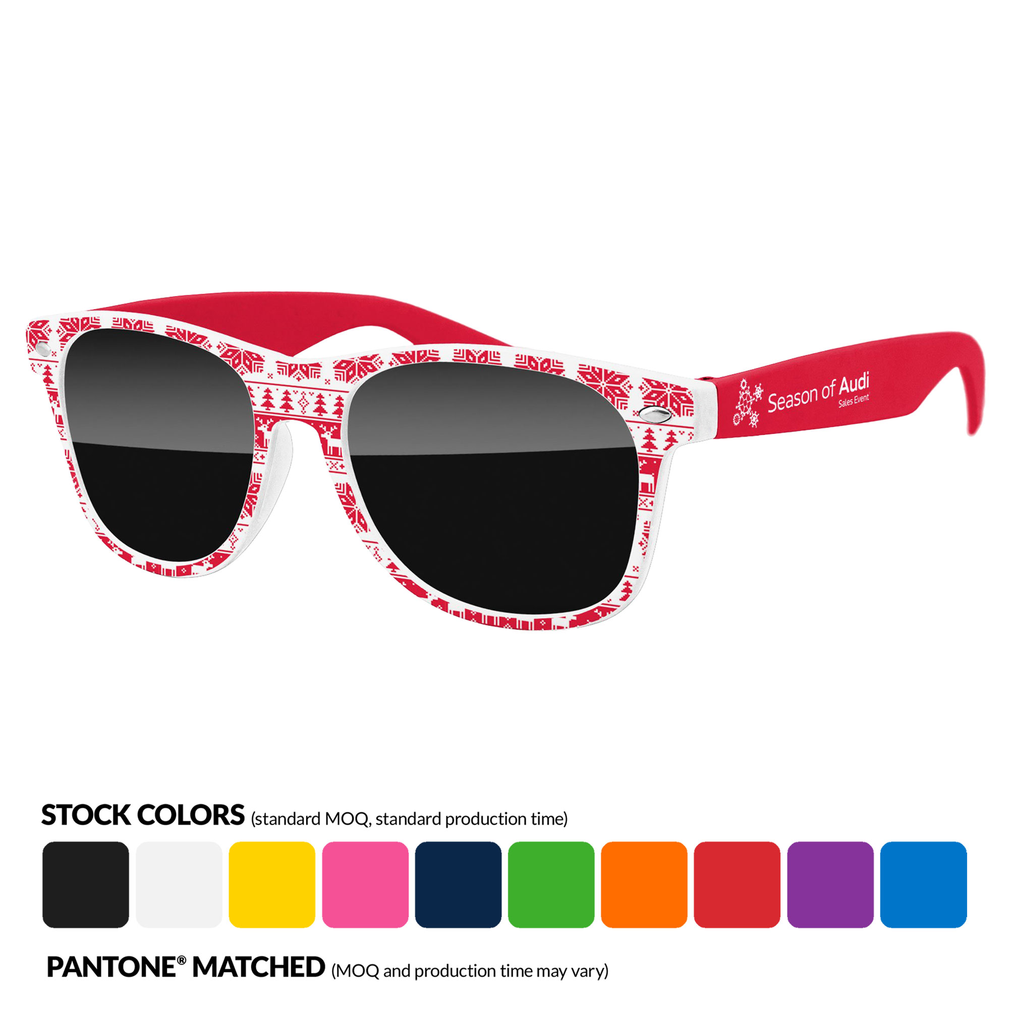 Retro Sunglasses - Christmas, Holiday Season Brand Promotion 2