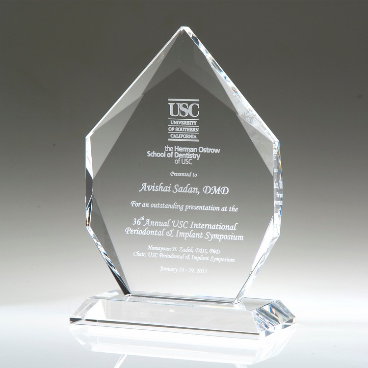 6-3/4" Crystal Award-Imperial Jewel_D190CA 2