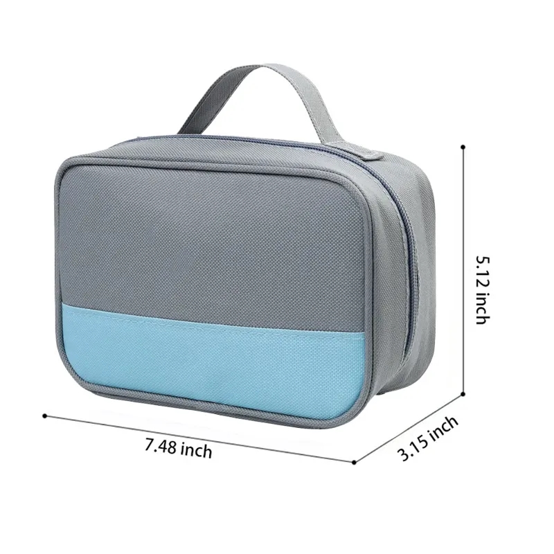 First Aid Bag - Travel Medicine Bag Case Organizer with Handle 2