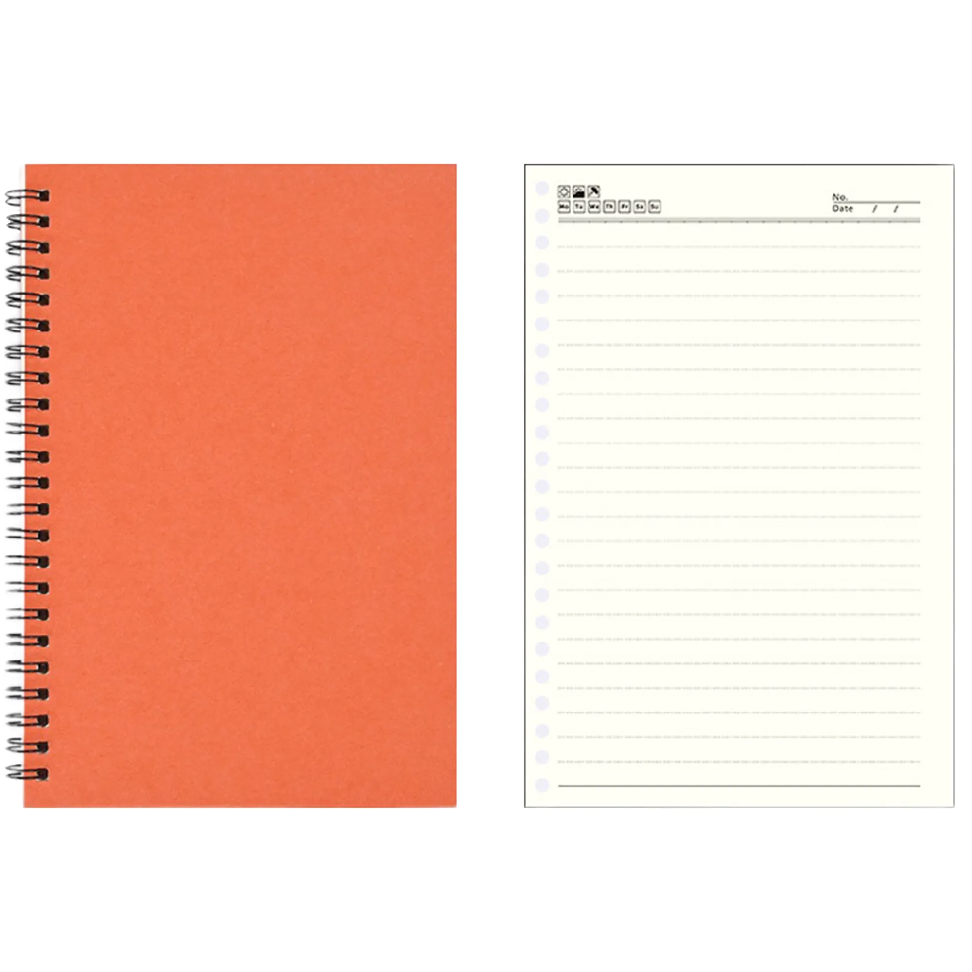 A5 Kraft Paper Cover Notepad 4