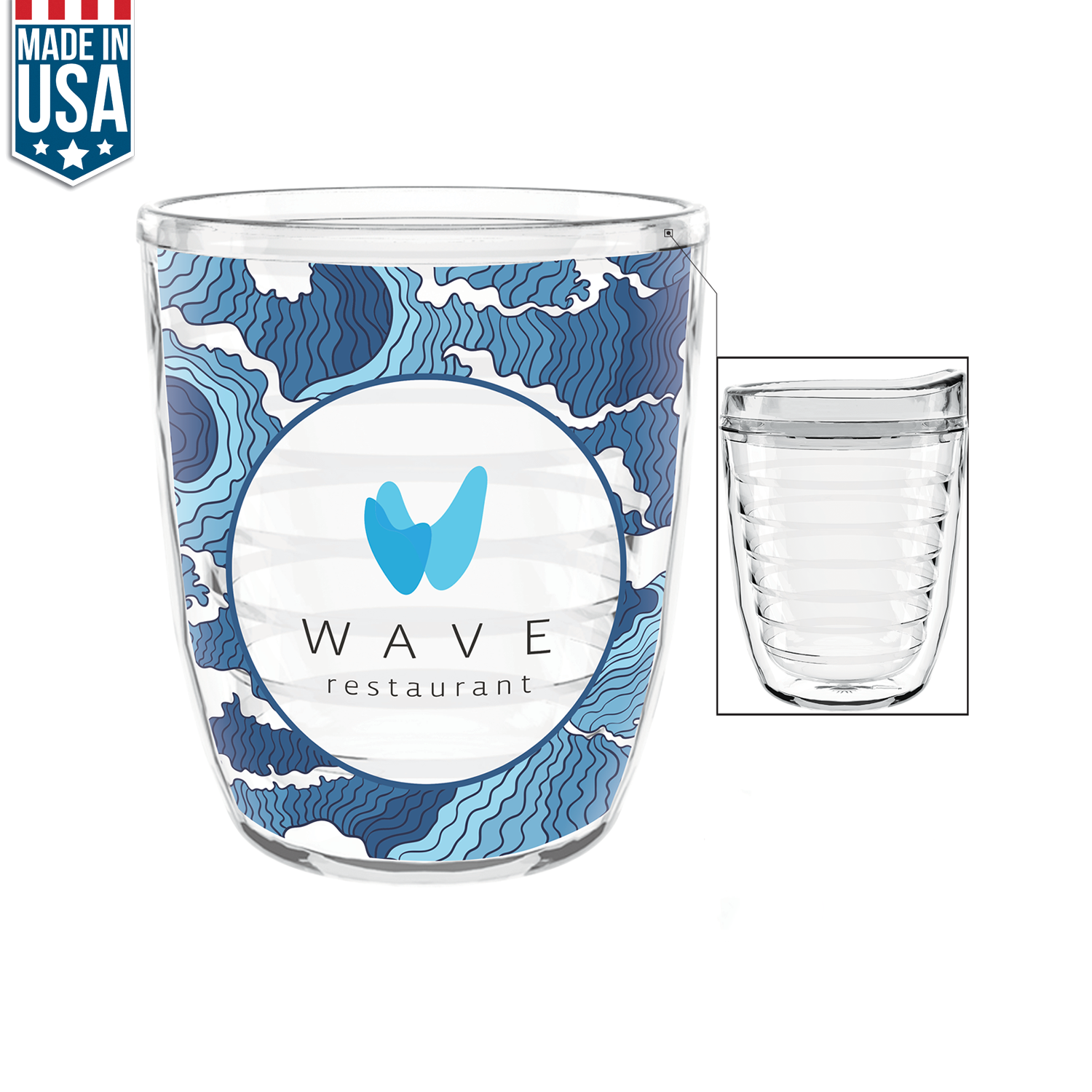 12 oz Made In The U.S.A. Tritan Tumbler 1