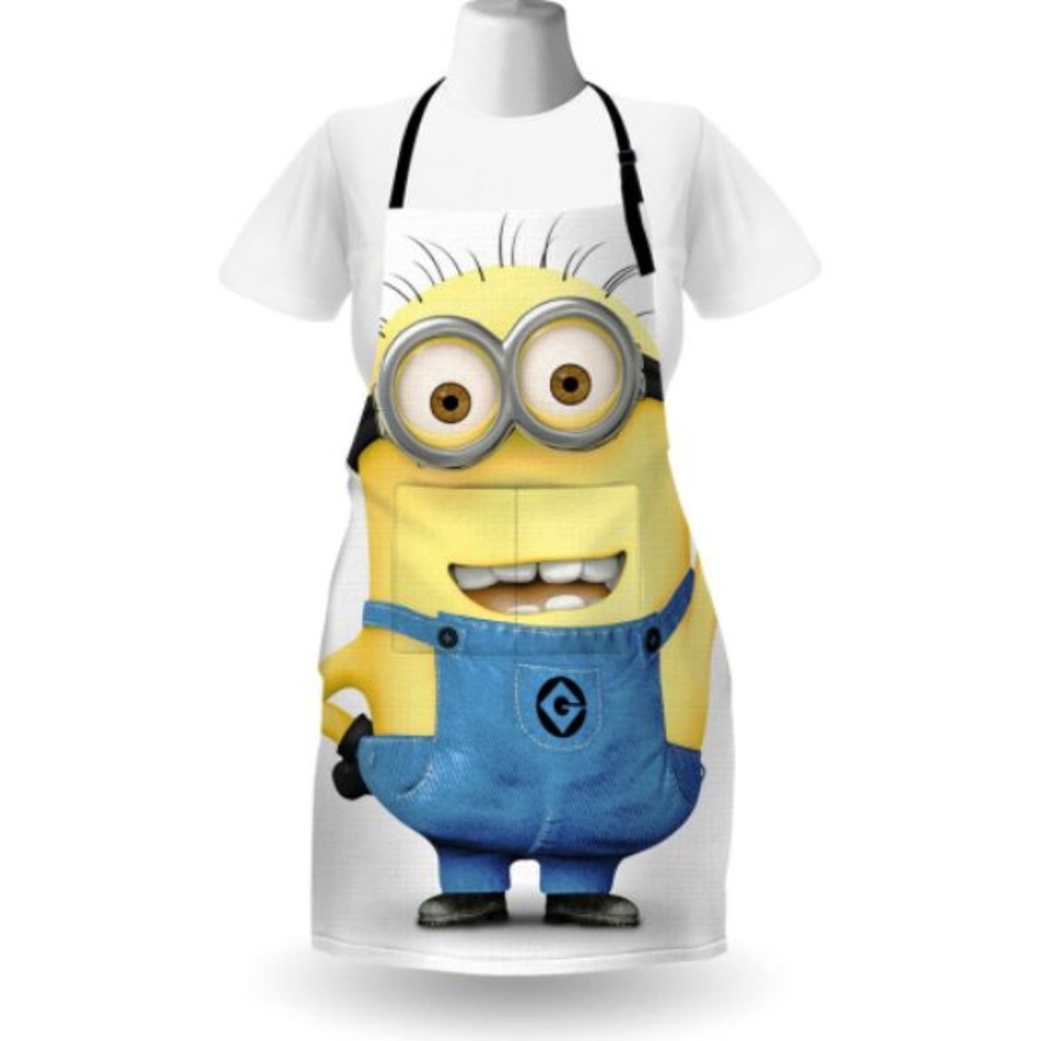 Dye-Sublimation Cotton Poly Apron w/ Custom Logo & 2 Pockets 2