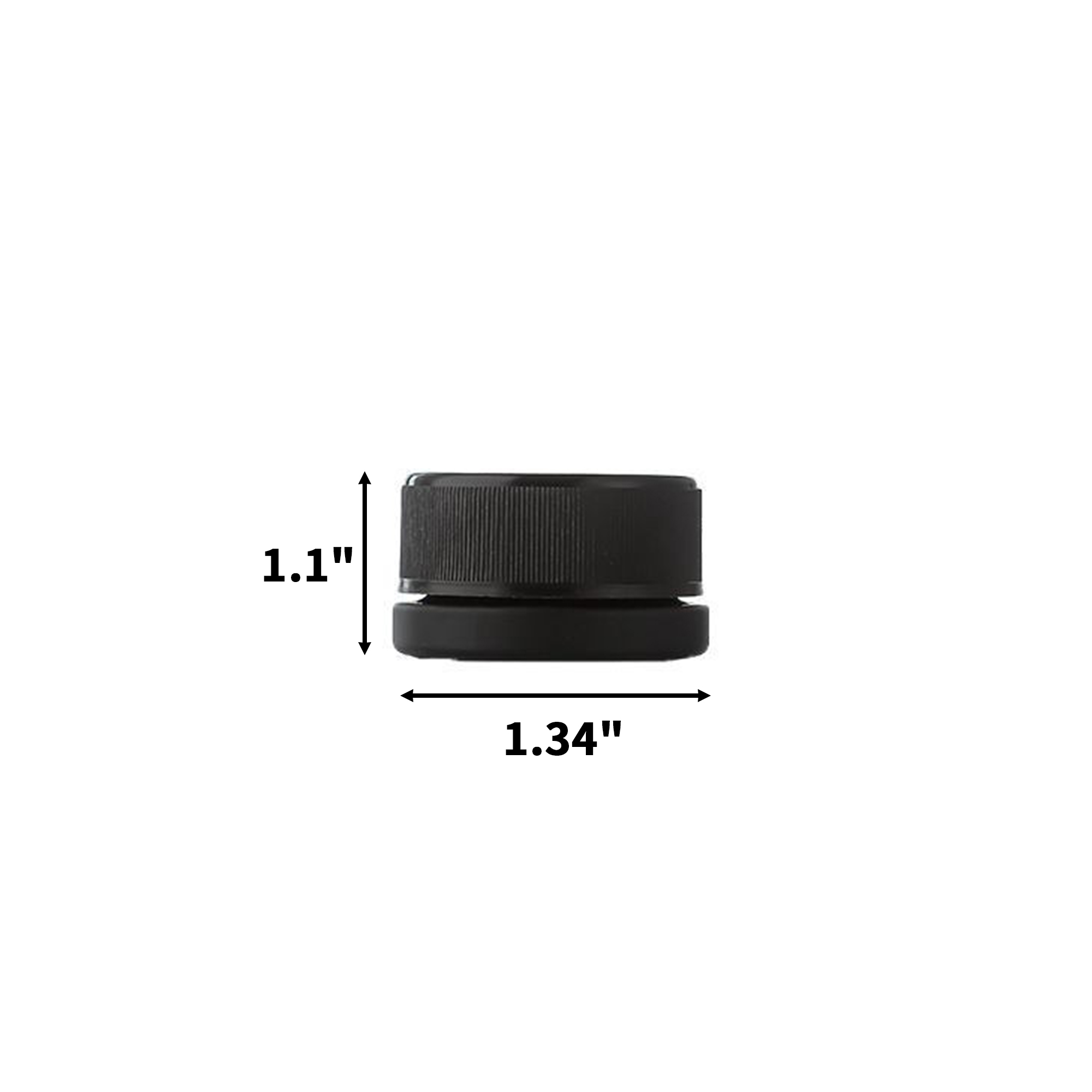 Round Glass Cosmetic Sample Jar With Screw Lid 3