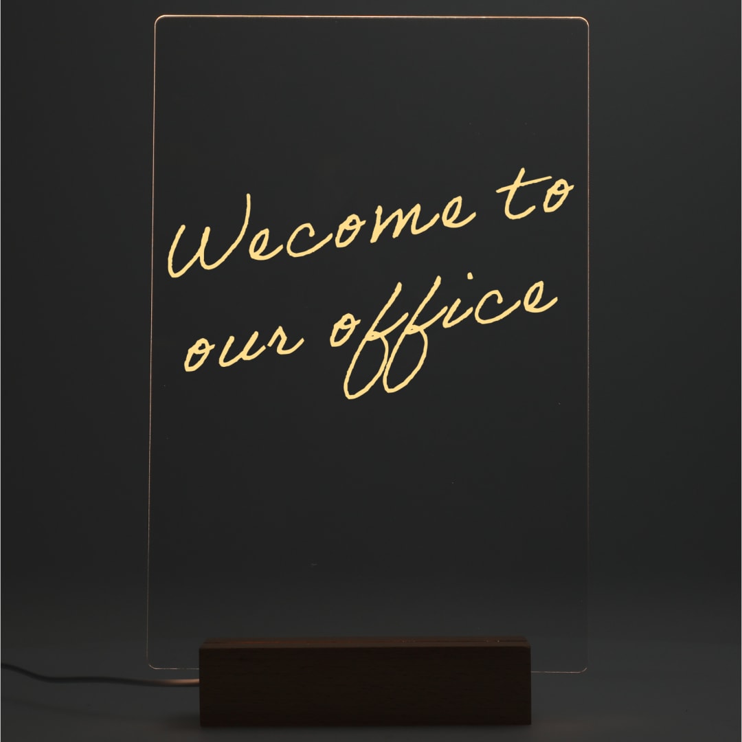 Note Brite Acrylic Dry Erase Board 8