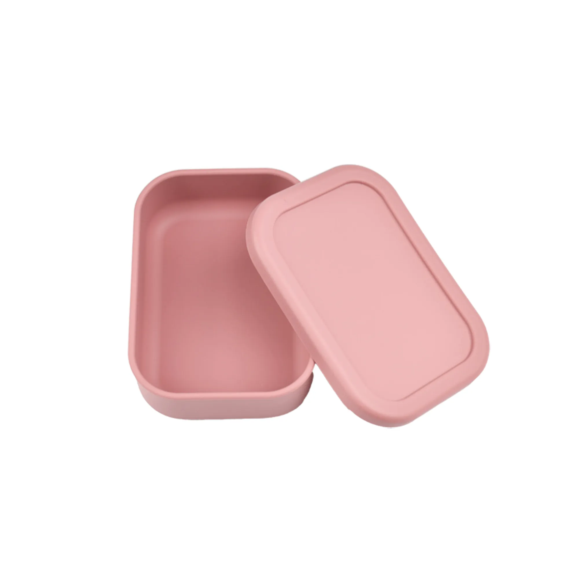 Simple Design Non-Divided Silicone Lunch Box 4