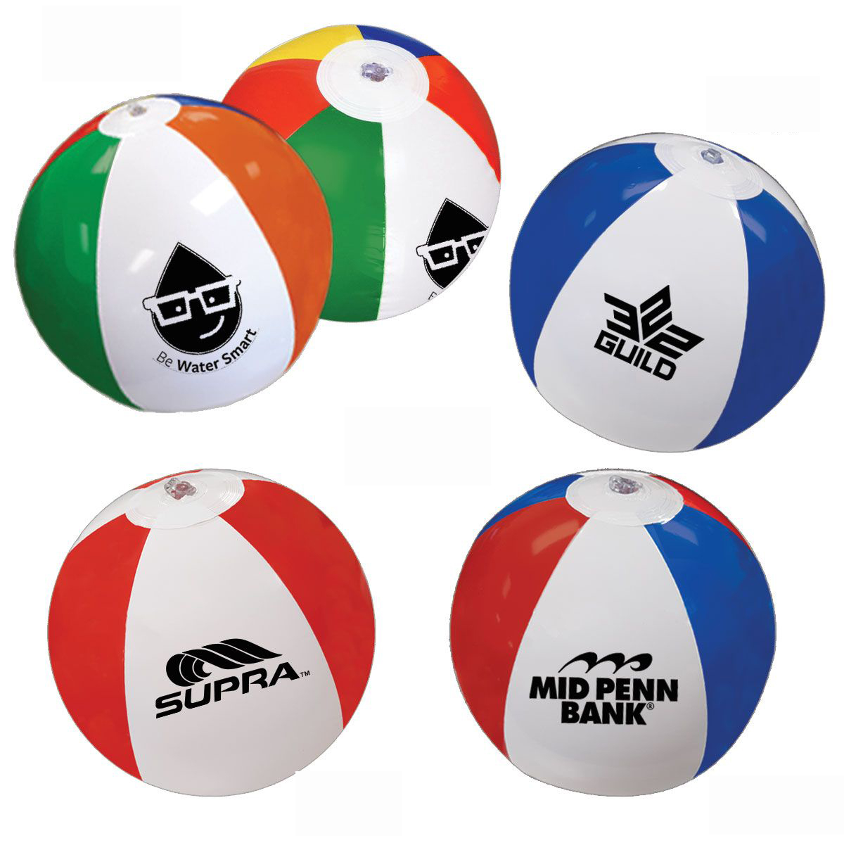 12" Delightful & Fun Inflatable Beach Ball 5
