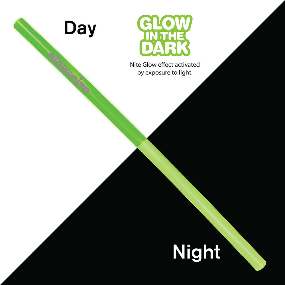 Nite Glow Reusable Straw - 6 Pack 3