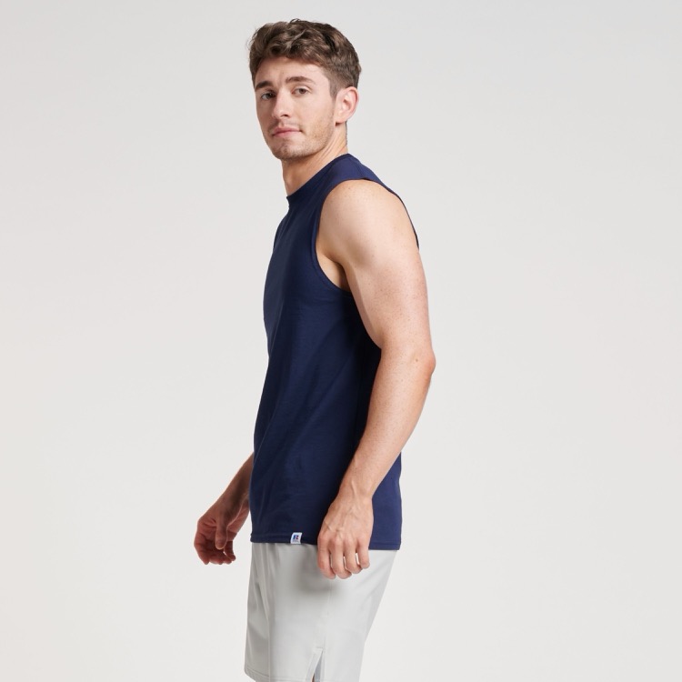 RUSSELL ATHLETIC DRI-POWER® CVC Performance Unisex Muscle T-Shirt 14