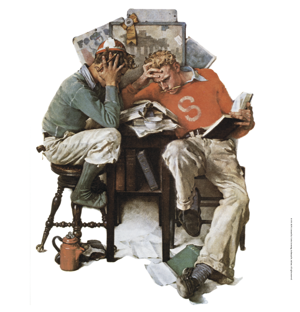 Triumph® Calendars The Saturday Evening Post Illustrations by Norman Rockwell Calendar 50
