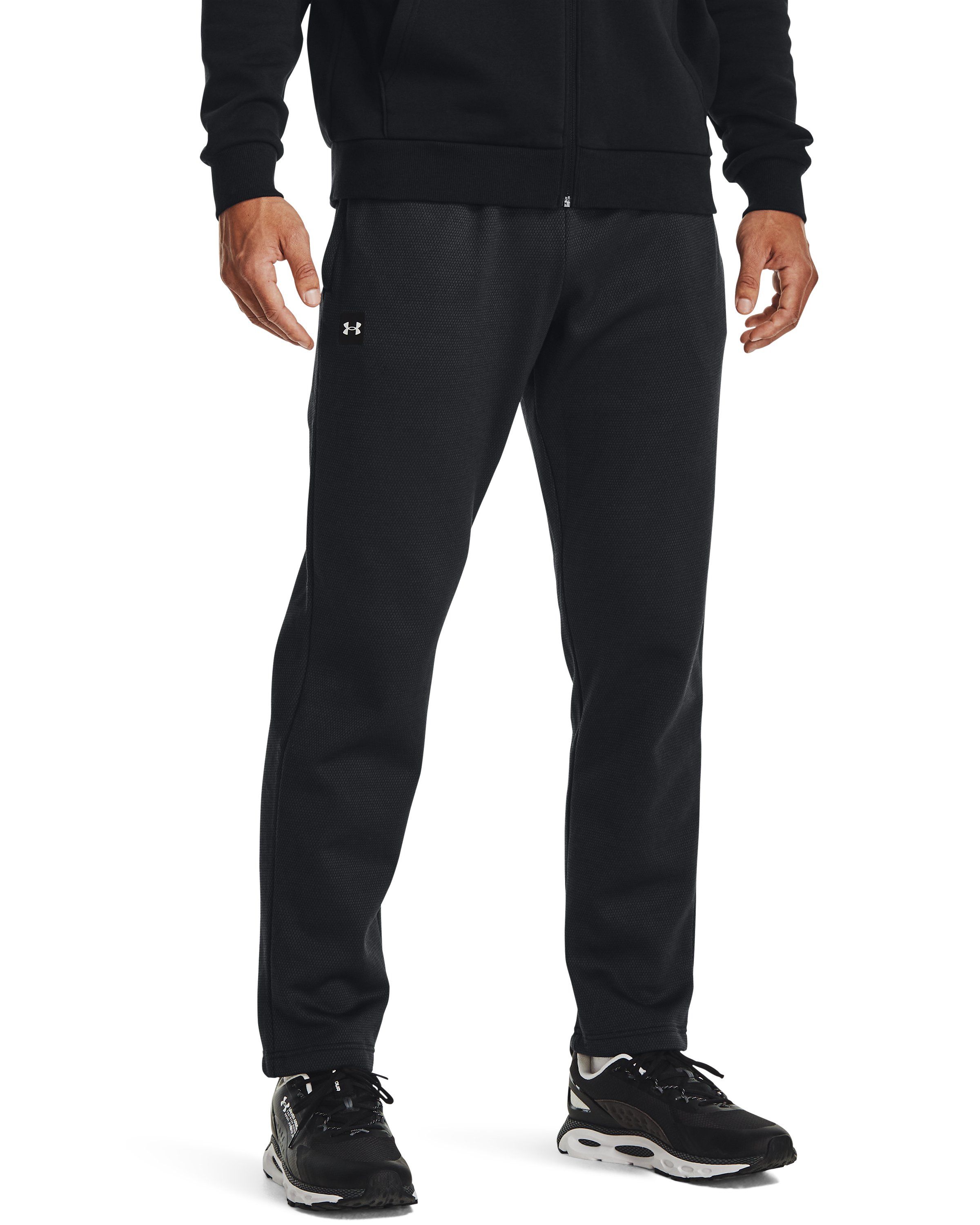 Men's UA Rival Fleece Textured Pants 3