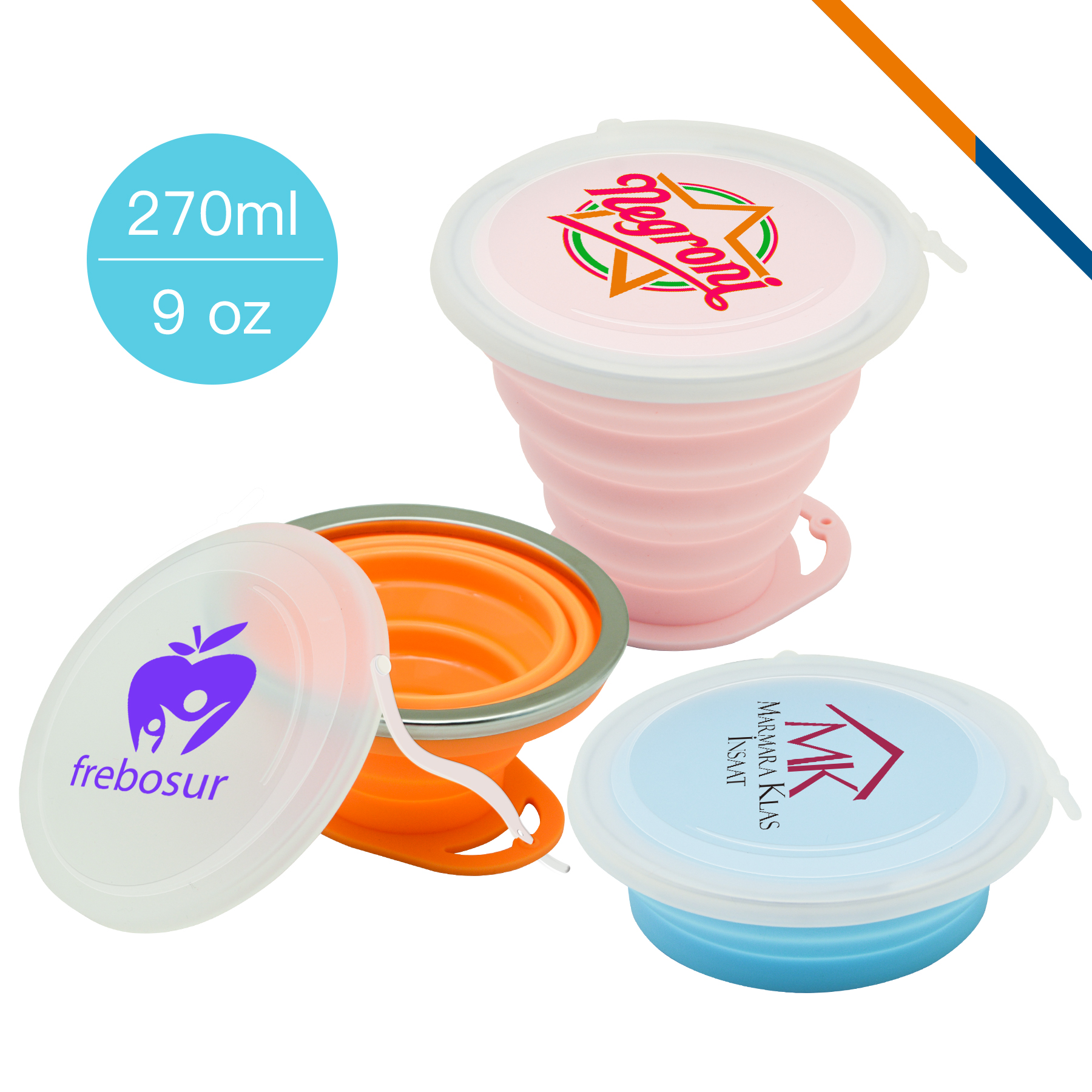 Ultra-Thin Silicone Travel Cup 1