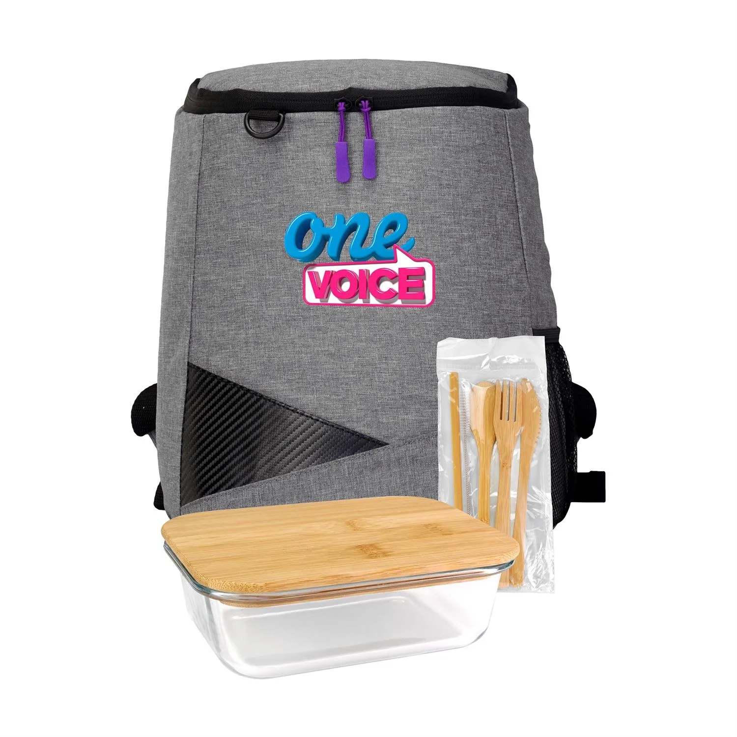 Bamboo Backpack Set 18