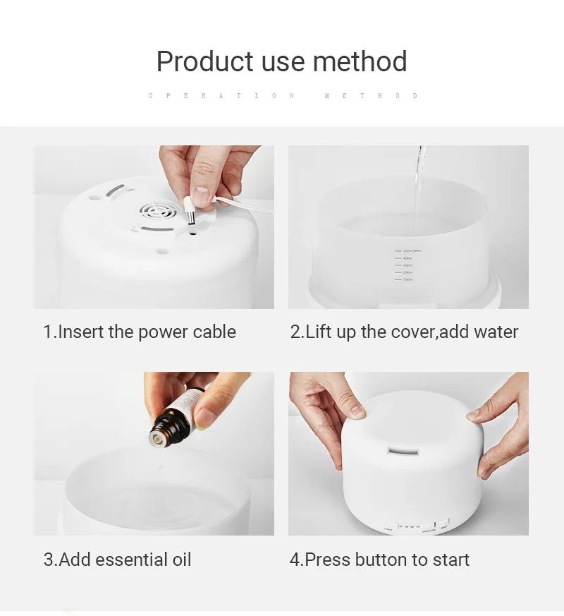 500ML 7 LED Humidifier 2
