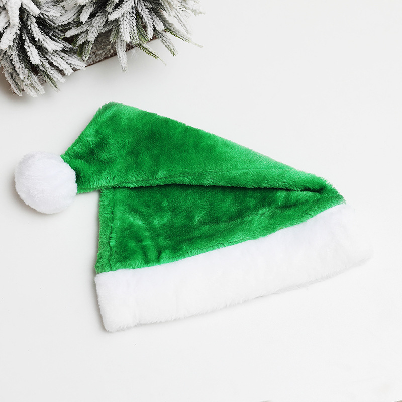 Adult Plush Santa Christmas Hats 2