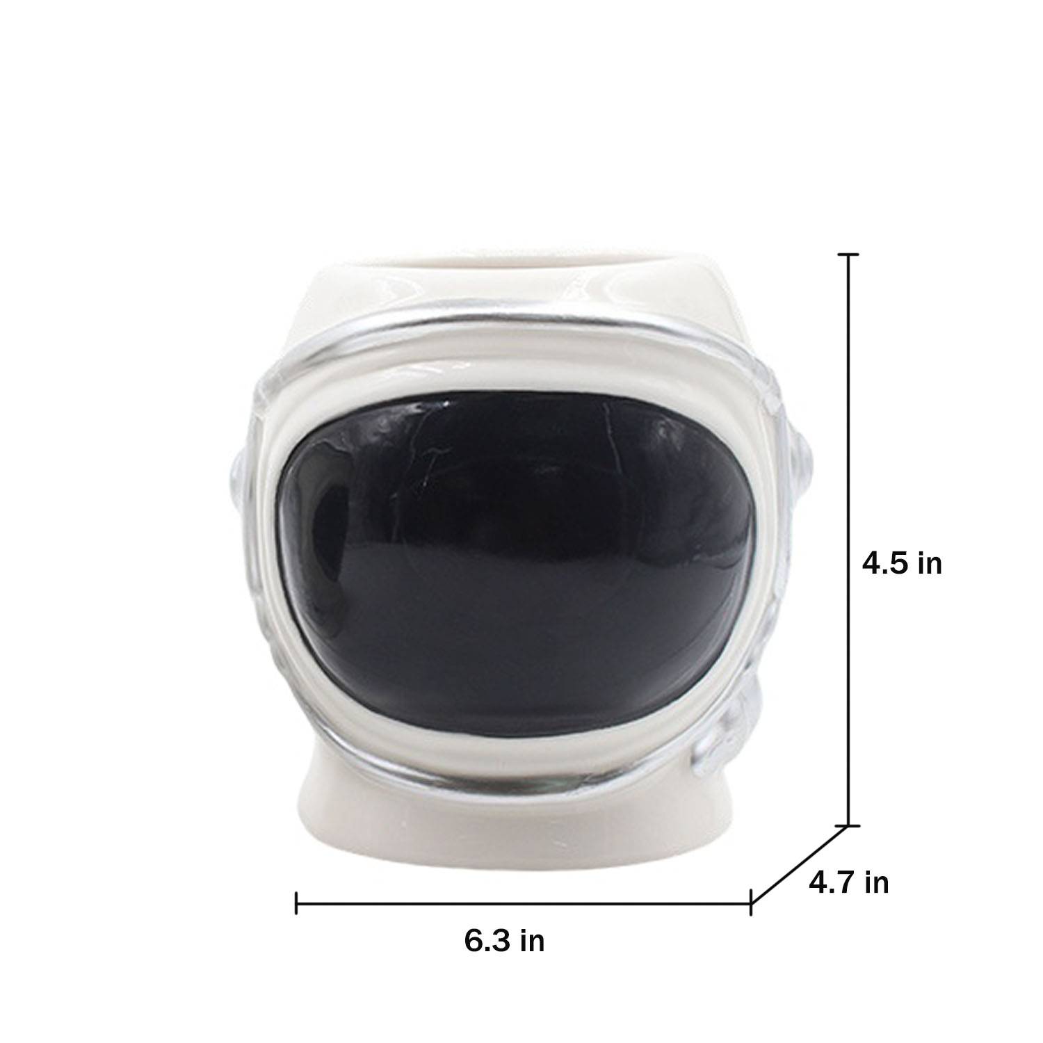 21oz Color-Changing Ceramic Mug – Astronaut Helmet Design 7