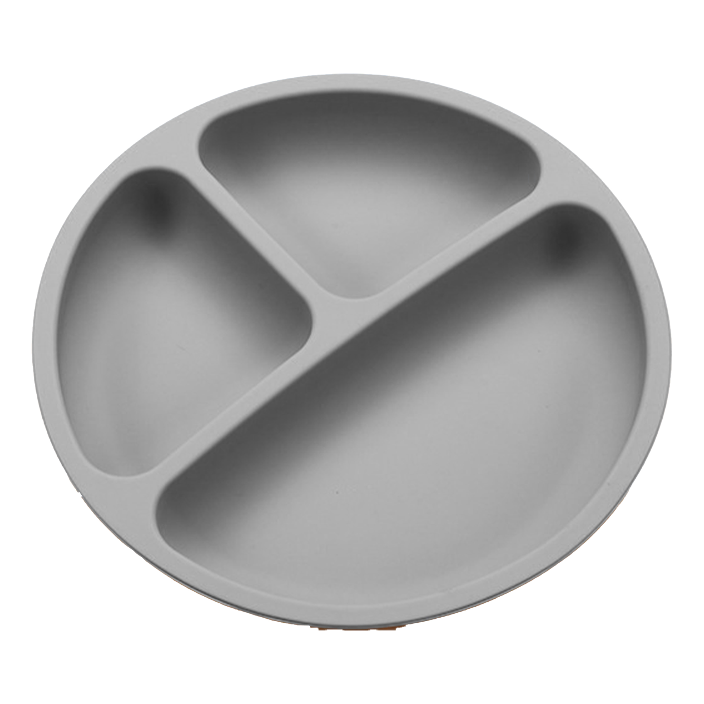 Silicone Children'S Complementary Food Compartment Plate 5