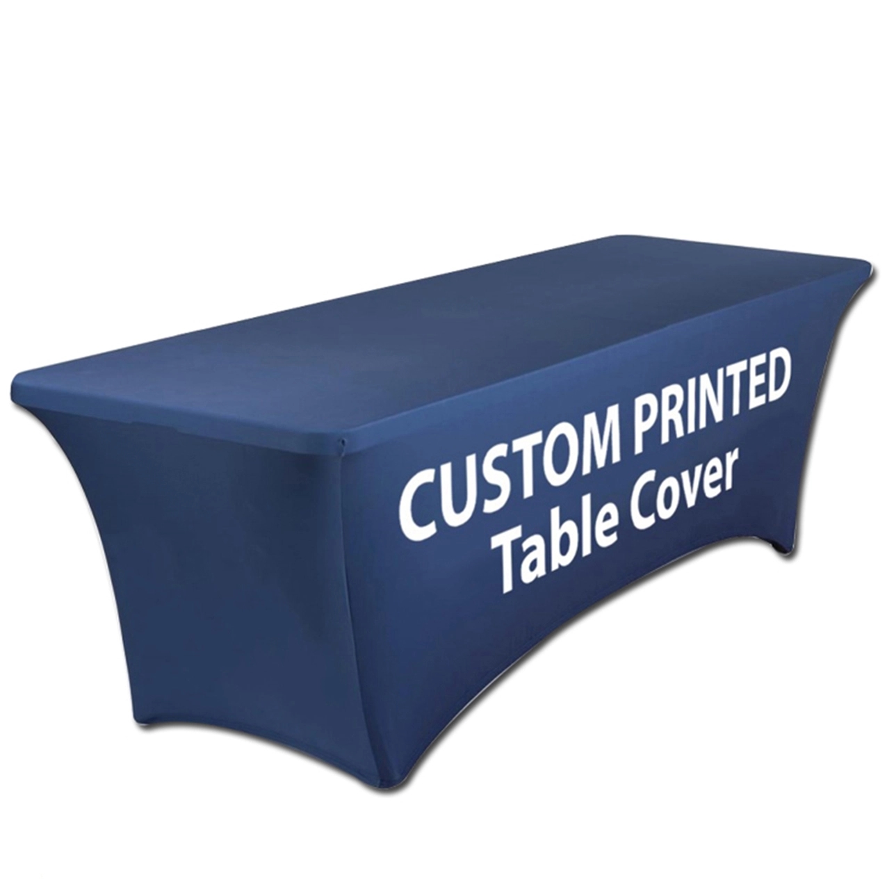 Full Dye Sublimation 6ft Stretch Table Cover 1