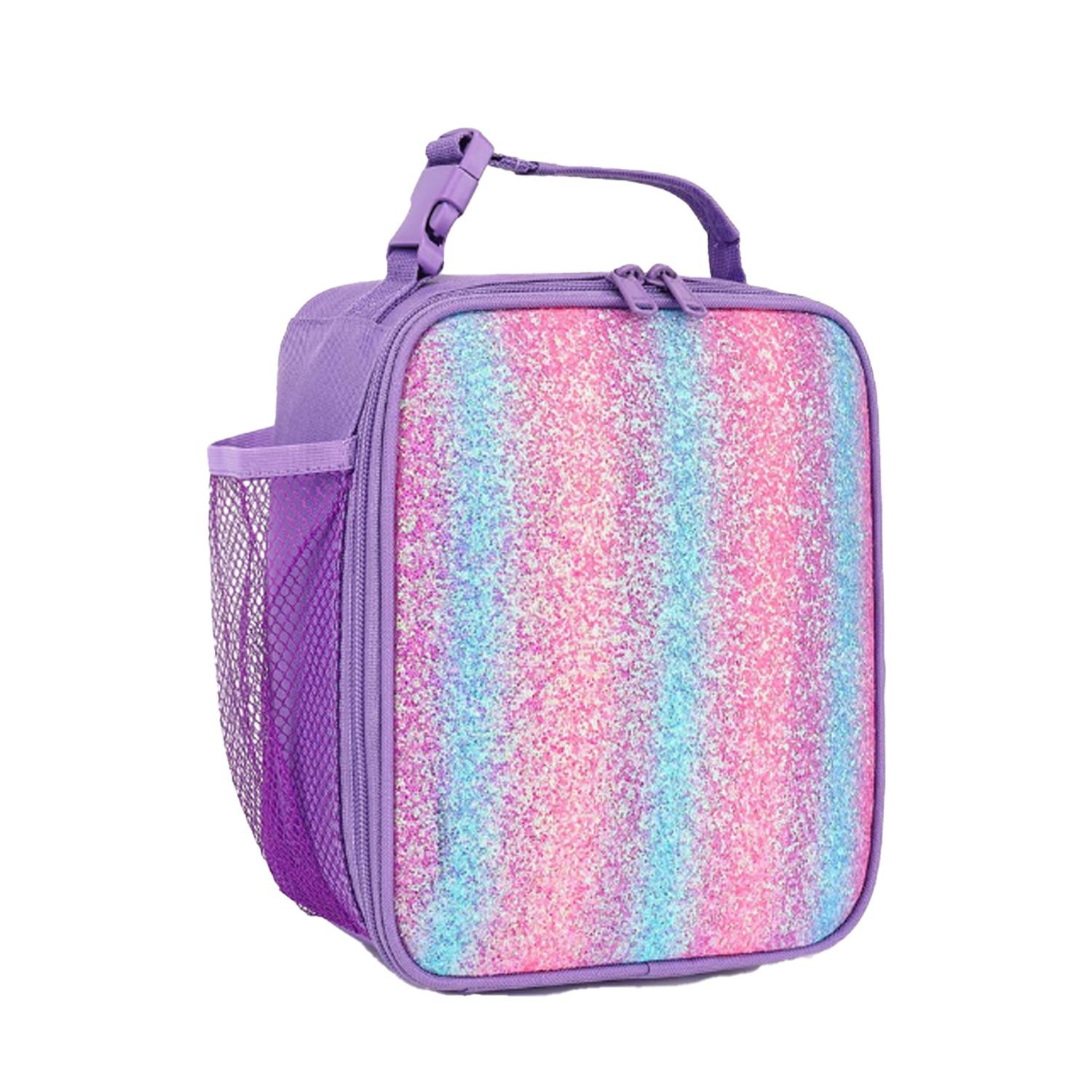 1.5L Oxford Insulated Cooler Lunch Bag w/ Handle for Kids 7