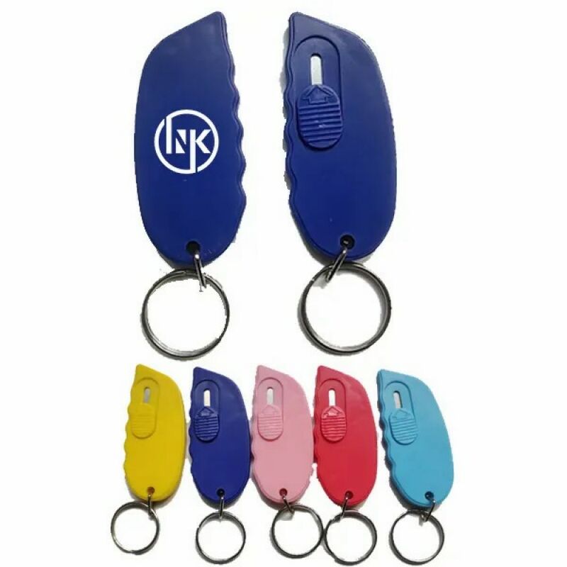 Box Cutter with Key Ring