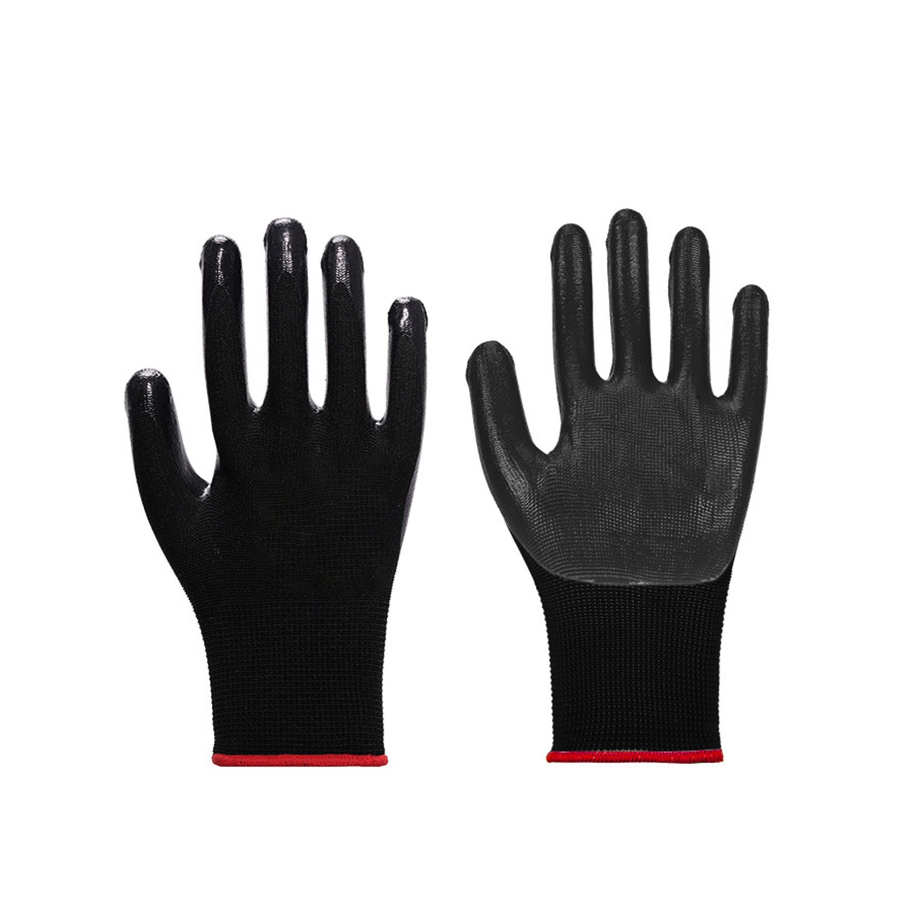 Nitrile Anti-slip Labor Protection Gloves for Construction Site 1