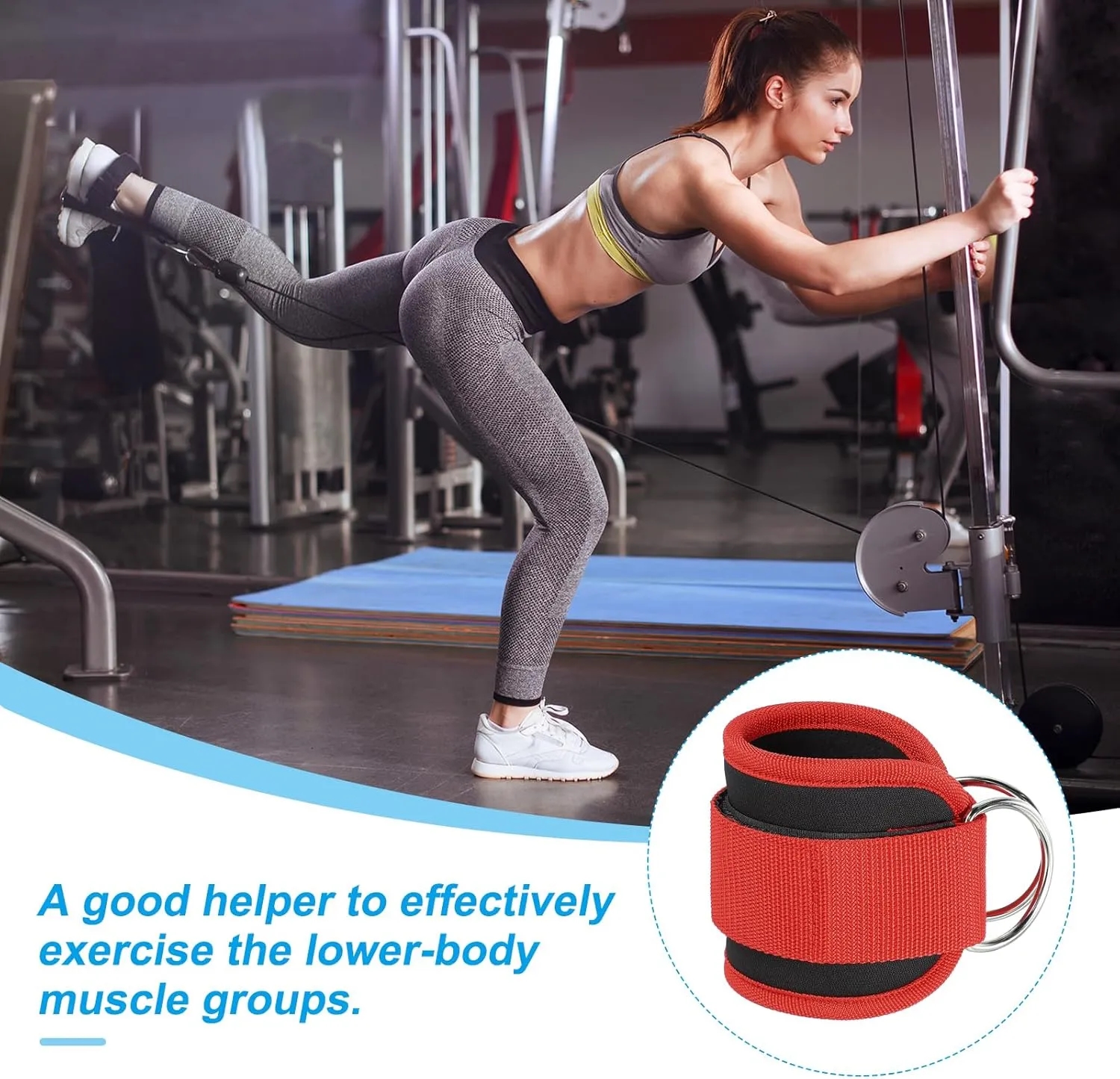Fitness Ankle Straps 4