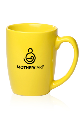 12 oz. Curved Java Coffee Mugs 3