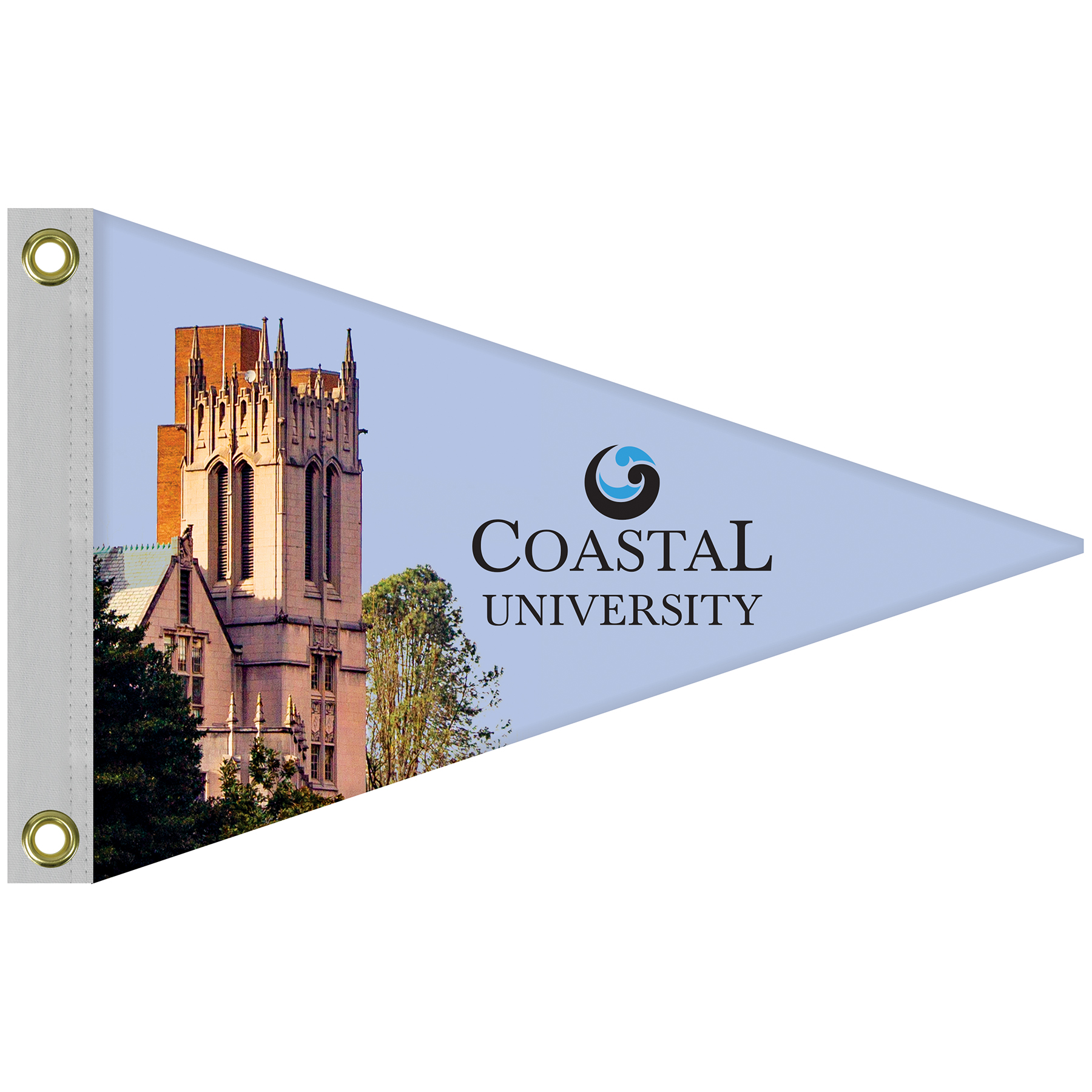 Single Reverse Knitted Polyester Pennant Boat Flag (12"x18") 7