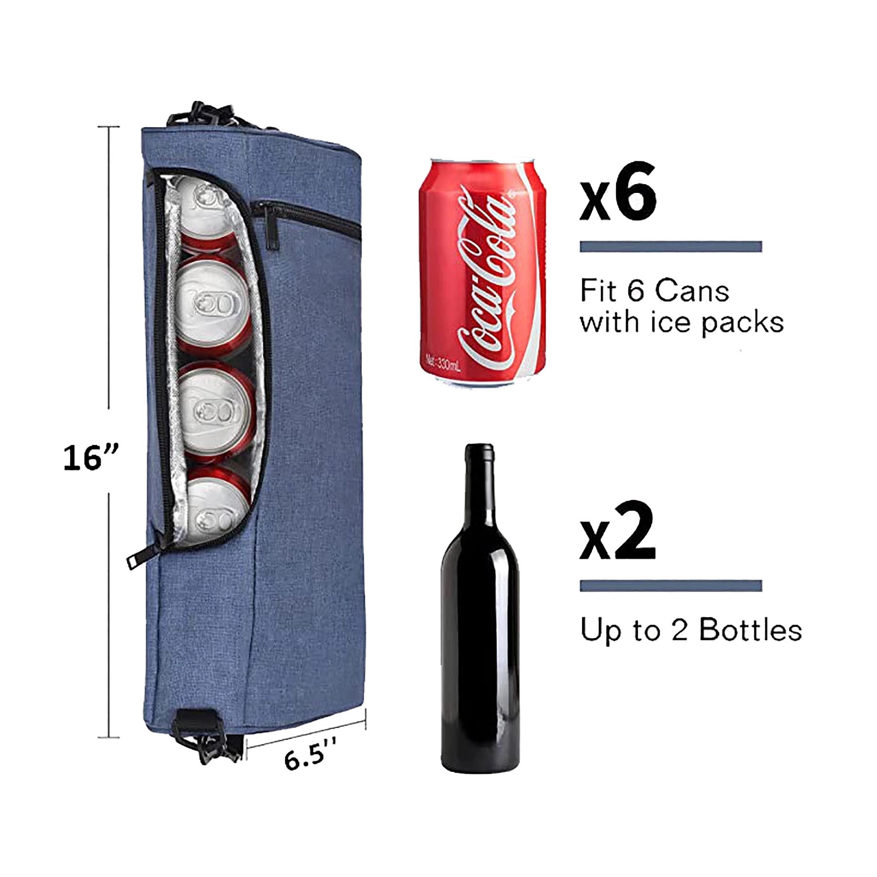 Golf Insulated Beer Cooler Bag 2