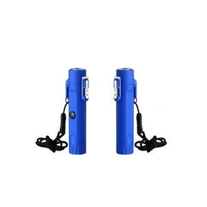 Sleek Electric Arc Lighter With Bottom Fingerprint ID And USB Charging 2