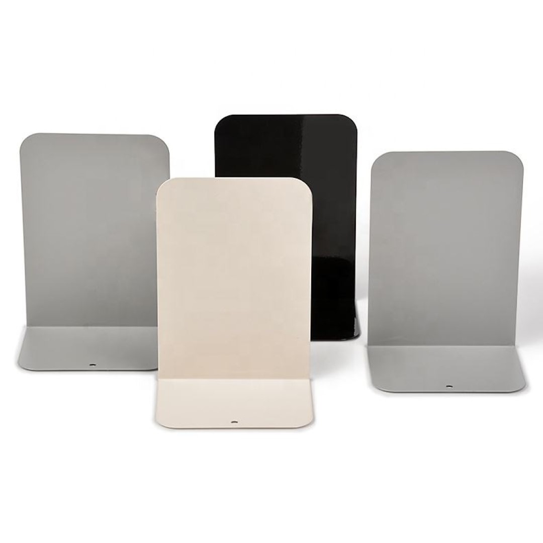 Simple Desktop Metal Book Stop 2