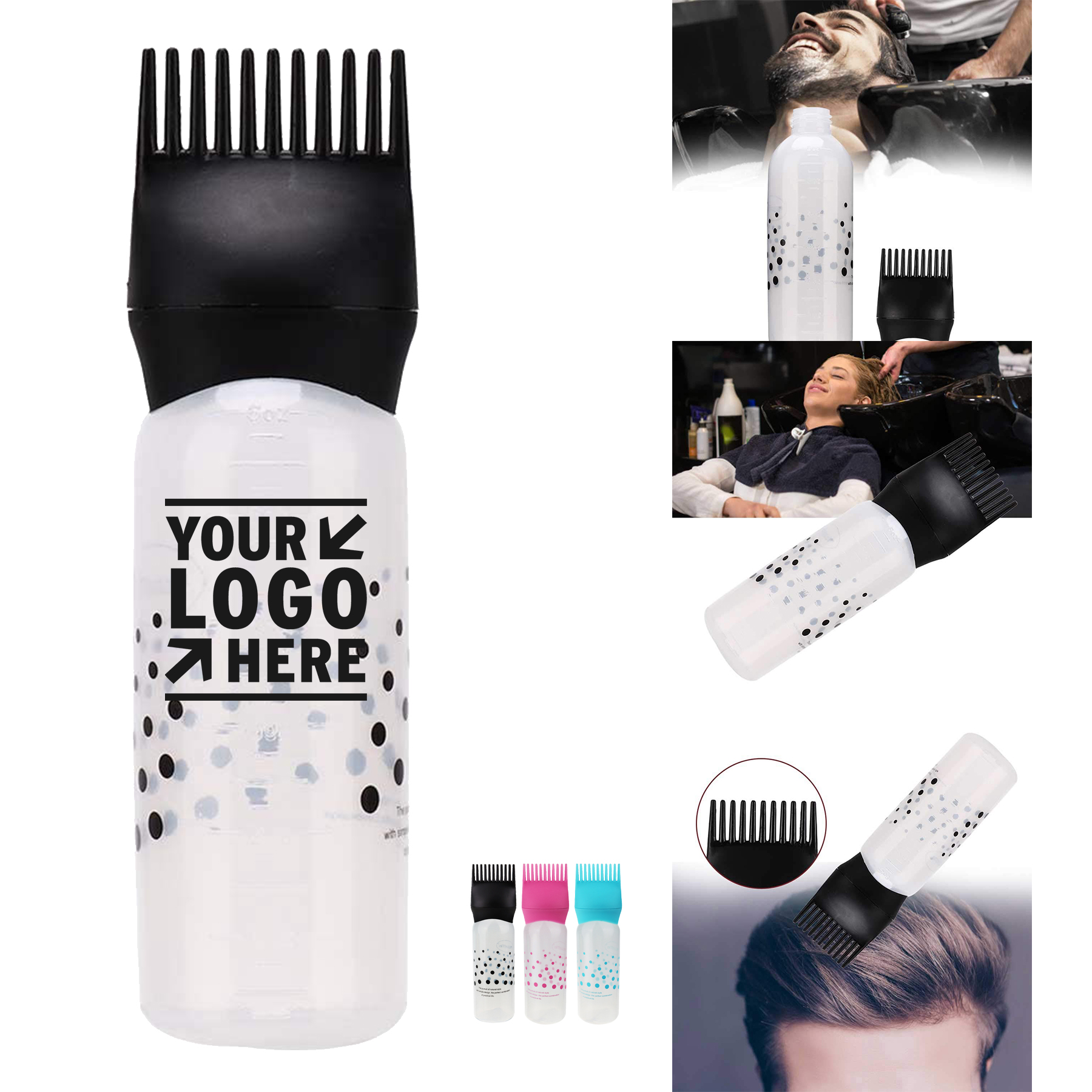 Hair Dyeing Bottle Applicator 1